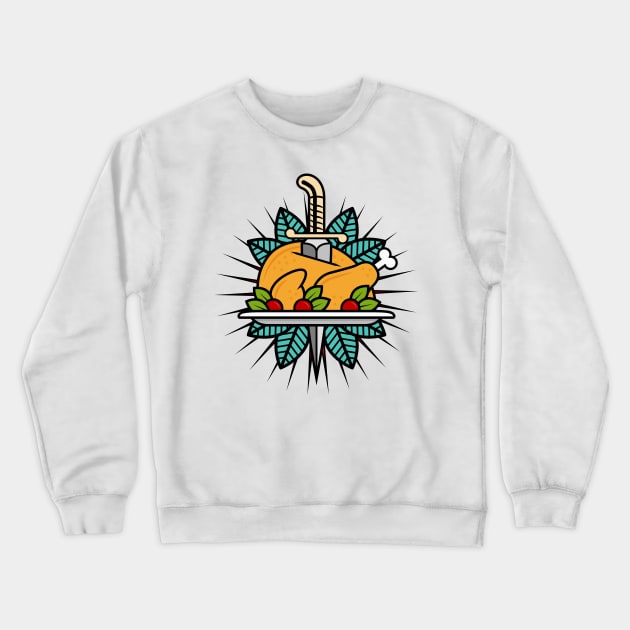 Roast Chicken Crewneck Sweatshirt by Woah_Jonny